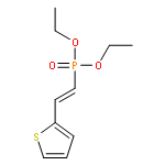 Phosphonic acid, [(1E)-2-(2-thienyl)ethenyl]-, diethyl ester