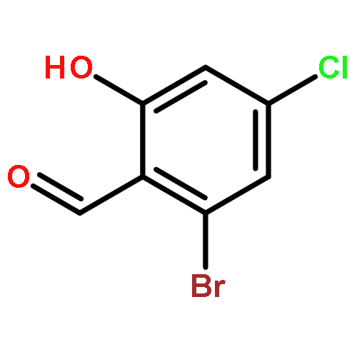 BENZALDEHYDE, 2-BROMO-4-CHLORO-6-HYDROXY-