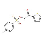 Ethanone, 2-[[(4-methylphenyl)sulfonyl]oxy]-1-(2-thienyl)-