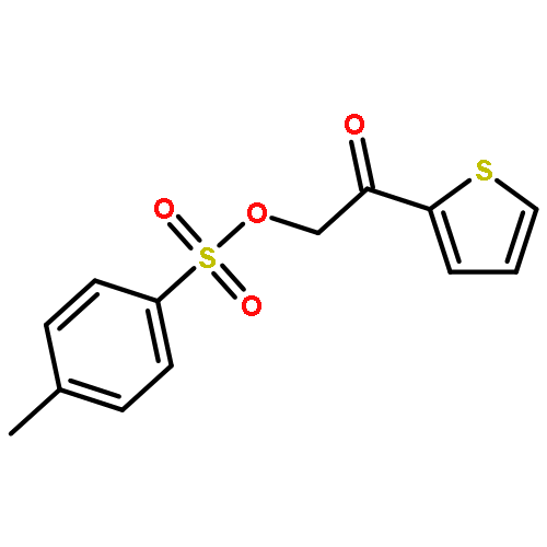 Ethanone, 2-[[(4-methylphenyl)sulfonyl]oxy]-1-(2-thienyl)-