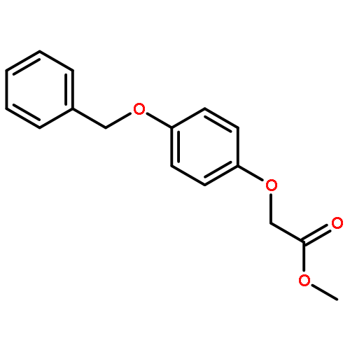 Acetic acid, [4-(phenylmethoxy)phenoxy]-, methyl ester