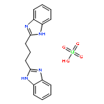 1H-BENZIMIDAZOLE, 2,2'-(1,3-PROPANEDIYL)BIS-, MONOPERCHLORATE