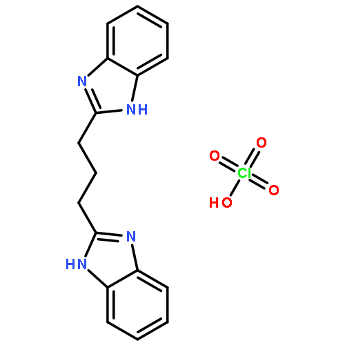 1H-BENZIMIDAZOLE, 2,2'-(1,3-PROPANEDIYL)BIS-, MONOPERCHLORATE