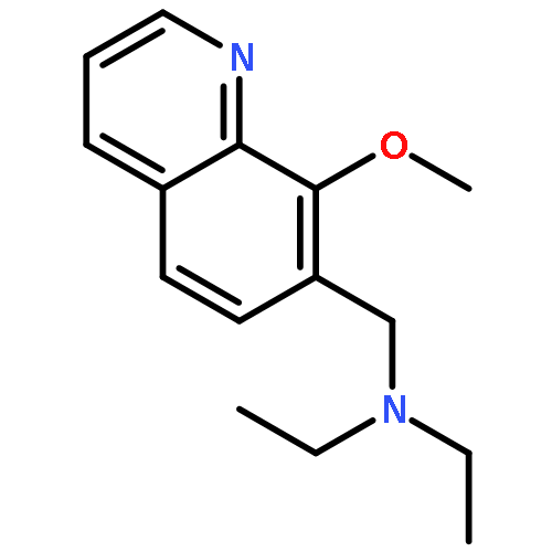 7-Quinolinemethanamine, N,N-diethyl-8-methoxy-