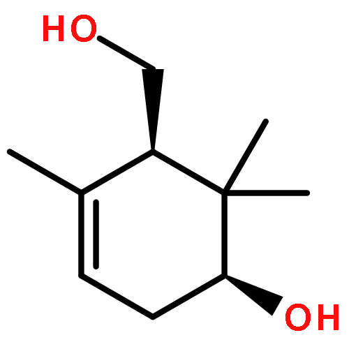 2-CYCLOHEXENE-1-METHANOL, 5-HYDROXY-2,6,6-TRIMETHYL-, (1R,5S)-