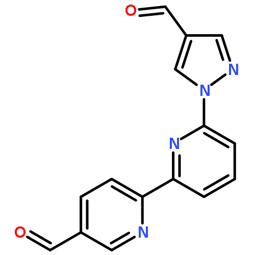 [2,2'-Bipyridine]-5-carboxaldehyde, 6'-(4-formyl-1H-pyrazol-1-yl)-