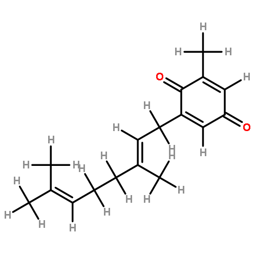 (2'E)-2-(3',7'-dimethylocta-2',6'-dienyl)-6-methyl-2,5-cyclohexadiene-1,4-dione