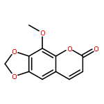 4-methoxy-6H-[1,3]dioxolo[4,5-g]chromen-6-one