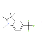 3H-INDOLIUM, 1,2,3,3-TETRAMETHYL-5-(TRIFLUOROMETHYL)-, IODIDE