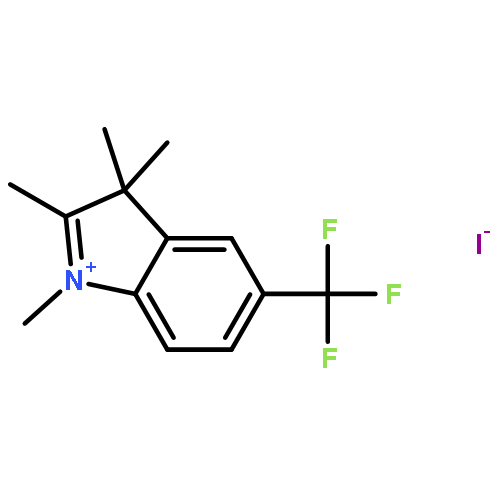 3H-INDOLIUM, 1,2,3,3-TETRAMETHYL-5-(TRIFLUOROMETHYL)-, IODIDE