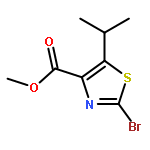 Methyl 2-bromo-5-isopropylthiazole-4-carboxylate