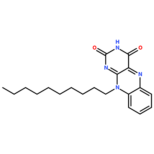 BENZO[G]PTERIDINE-2,4(3H,10H)-DIONE, 10-DECYL-