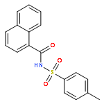 1-Naphthalenecarboxamide,N-[(4-methylphenyl)sulfonyl]-