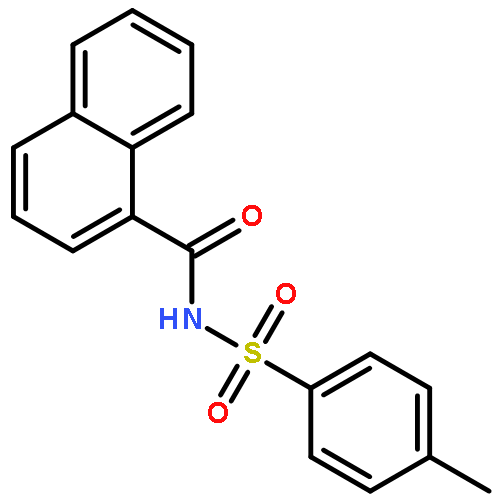 1-Naphthalenecarboxamide,N-[(4-methylphenyl)sulfonyl]-