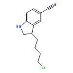 3-(4-Chlorobutyl)indoline-5-carbonitrile