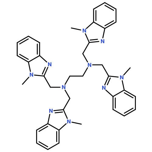 N,N,N',N'-tetrakis[(1-methylbenzimidazol-2-yl)methyl]ethane-1,2-diamine