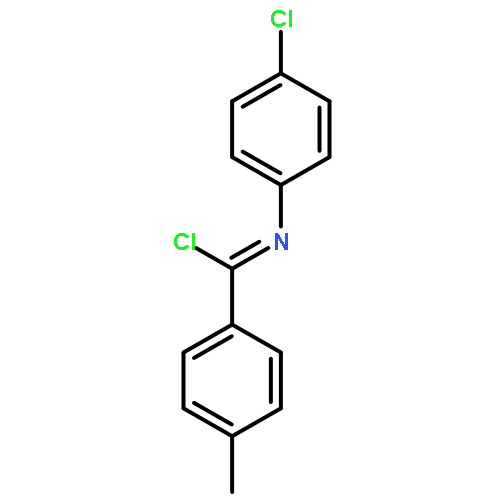 Benzenecarboximidoyl chloride, N-(4-chlorophenyl)-4-methyl-