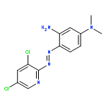 1,3-BENZENEDIAMINE, 4-[(3,5-DICHLORO-2-PYRIDINYL)AZO]-N1,N1-DIMETHYL-