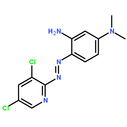 1,3-BENZENEDIAMINE, 4-[(3,5-DICHLORO-2-PYRIDINYL)AZO]-N1,N1-DIMETHYL-