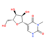 2,4(1H,3H)-Pyrimidinedione,3-methyl-5-b-D-ribofuranosyl-