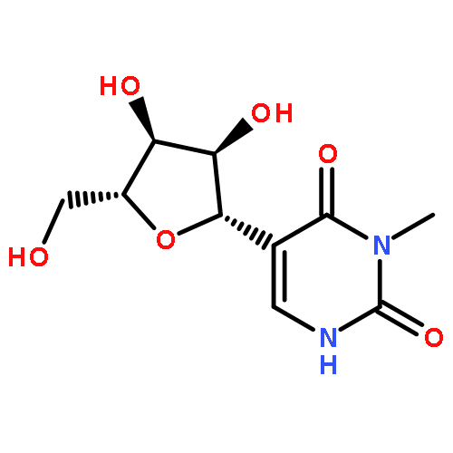 2,4(1H,3H)-Pyrimidinedione,3-methyl-5-b-D-ribofuranosyl-