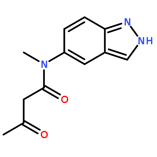 BUTANAMIDE, N-1H-INDAZOL-5-YL-N-METHYL-3-OXO-