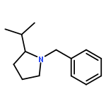 Pyrrolidine, 2-(1-methylethyl)-1-(phenylmethyl)-