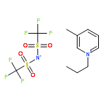 N-PROPYL-3-METHYLPYRIDINIUM BIS(TRIFLUOROMETHYLSULFONYL)IMIDE, 99% [PMPIM]