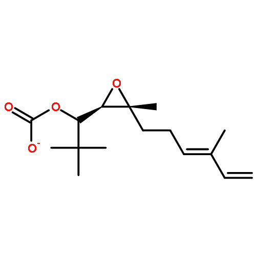 CARBONIC ACID, 1,1-DIMETHYLETHYL[(2R,3R)-3-METHYL-3-[(3E)-4-METHYL-3,5-HEXADIENYL]OXIRANYL]METHYL ESTER