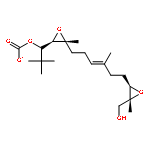 CARBONIC ACID, 1,1-DIMETHYLETHYL[(2R,3R)-3-[(3E)-6-[(2R,3R)-3-(HYDROXYMETHYL)-3-METHYLOXIRANYL]-4-METHYL-3-HEXENYL]-3-METHYLOXIRANYL]METHYL ESTER