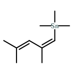 Stannane, [(1Z)-2,4-dimethyl-1,3-pentadienyl]trimethyl-