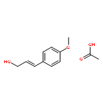 2-Propen-1-ol, 3-(4-methoxyphenyl)-, acetate