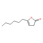 2(3H)-Furanone, 5-hexyl-