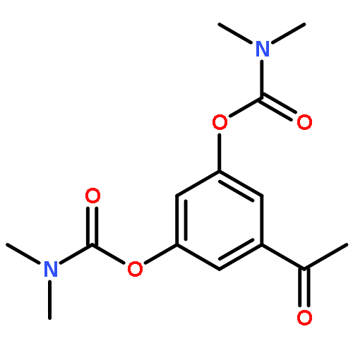 [3-acetyl-5-(dimethylcarbamoyloxy)phenyl] N,N-dimethylcarbamate