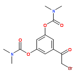 5-(BROMOACETYL)-1,3-PHENYLENE BIS(DIMETHYLCARBAMATE)