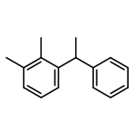 Benzene, 1,2-dimethyl-3-(1-phenylethyl)-