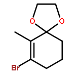 1,4-Dioxaspiro[4.5]dec-6-ene, 7-bromo-6-methyl-