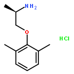 2-Propanamine,1-(2,6-dimethylphenoxy)-, hydrochloride (1:1), (2R)-