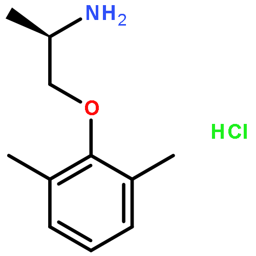 2-Propanamine,1-(2,6-dimethylphenoxy)-, hydrochloride (1:1), (2R)-