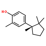 Phenol, 2-methyl-4-[(1S)-1,2,2-trimethylcyclopentyl]-