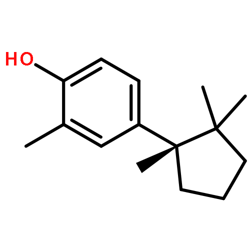 Phenol, 2-methyl-4-[(1S)-1,2,2-trimethylcyclopentyl]-