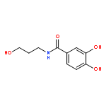 Benzamide, 3,4-dihydroxy-N-(3-hydroxypropyl)-