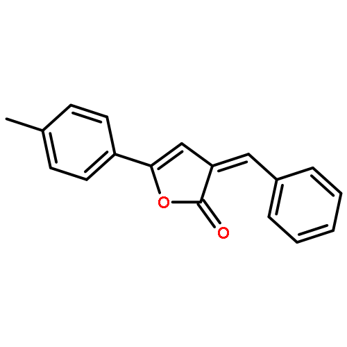 2(3H)-Furanone, 5-(4-methylphenyl)-3-(phenylmethylene)-