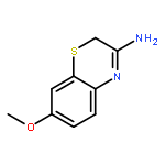 7-METHOXY-2H-1,4-BENZOTHIAZIN-3-AMINE