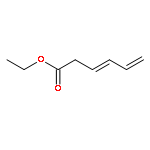 3,5-Hexadienoic acid, ethyl ester