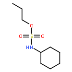 Sulfamic acid, cyclohexyl-, propyl ester