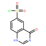 6-Quinazolinesulfonyl chloride, 1,4-dihydro-4-oxo-