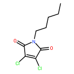 1H-Pyrrole-2,5-dione, 3,4-dichloro-1-pentyl-