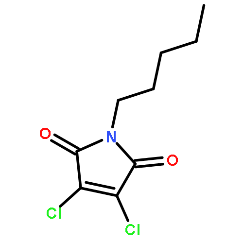 1H-Pyrrole-2,5-dione, 3,4-dichloro-1-pentyl-