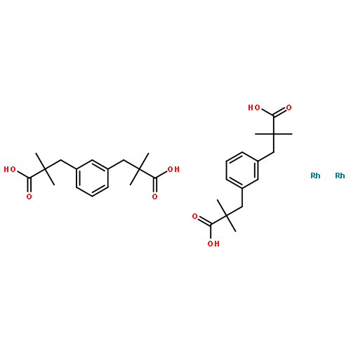 Rhodium, bis[m-[a,a,a',a'-tetramethyl-1,3-benzenedipropanoato(2-)-kO1,kO'3:kO3,kO'1]]di-, (Rh-Rh)